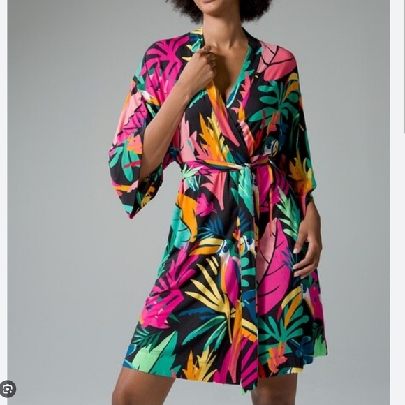 Soma Other - SOMA Cool Nights Kimono Short Robe